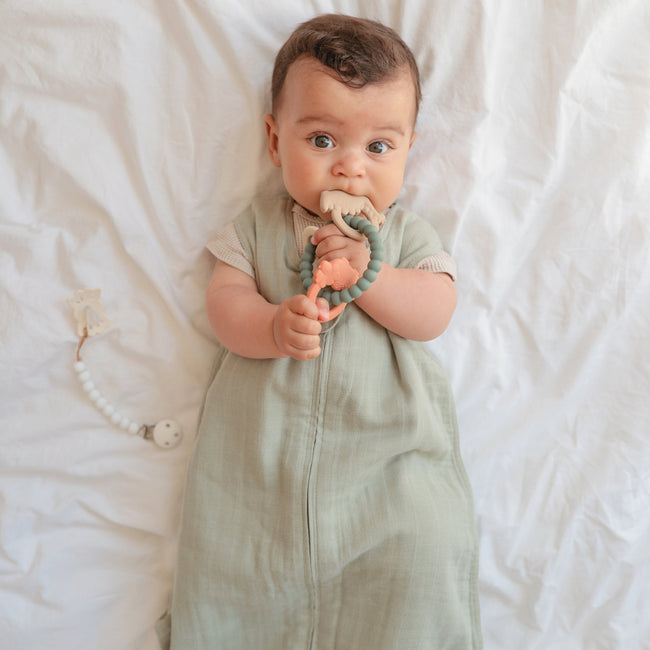 MTR-102, Mushie Teething Ring
