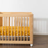 T26933,Babyletto,Golden Hour Muslin All-Stages Midi Crib Sheet in GOTS Certified Organic Cotton