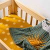 T26934,Babyletto,Golden Hour Muslin All-Stages Bassinet Sheet in GOTS Certified Organic Cotton
