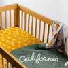 T26935,Babyletto,Golden Hour Muslin Crib Sheet in GOTS Certified Organic Cotton