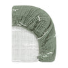T27134,Babyletto,Ocean Waves Muslin All-Stages Bassinet Sheet in GOTS Certified Organic Cotton