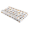 T28437,Babyletto,Women In History Quilted Muslin Changing Pad Cover in GOTS Certified Organic Cotton