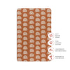 T29036,Babyletto,Rainbow Muslin Mini Crib Sheet in GOTS Certified Organic Cotton
