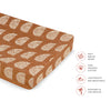 T29037,Babyletto,Rainbow Quilted Muslin Changing Pad Cover in GOTS Certified Organic Cotton