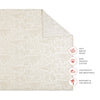 T29238,Babyletto,Oat Stripe Muslin Swaddle in GOTS Certified Organic Cotton