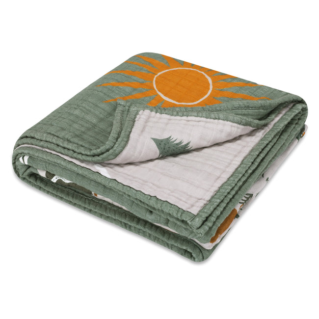 T29339,Babyletto,California Muslin Quilt in GOTS Certified Organic Cotton