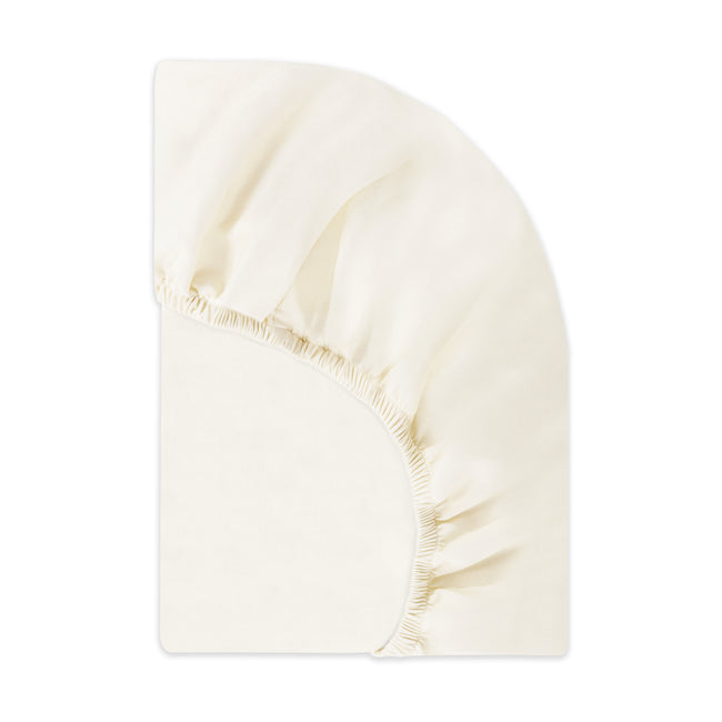 T32634I,Babyletto,Organic Brushed Cotton All-Stages® Bassinet Sheet in Ivory
