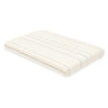 T33636ICS,Babyletto,Wonky Stripe Organic Brushed Cotton Mini CribSheet in Ivory with Cool Multi-Color Stripes