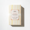 T33636IWS,Babyletto,Wonky Stripe Organic Brushed Cotton Mini CribSheet in Ivory with Warm Multi-Color Stripes
