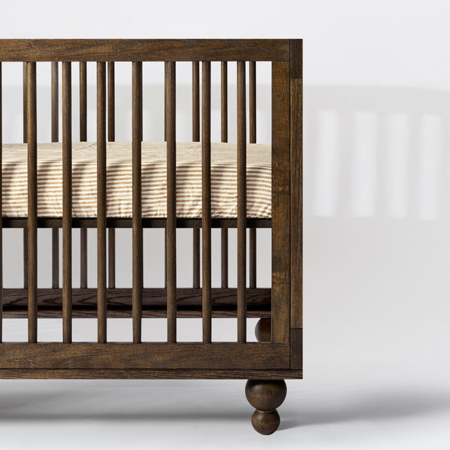 T34333AS,Babyletto,Nate Berkus x Babyletto All-Stages® Midi Sheet in Autumn Stripe