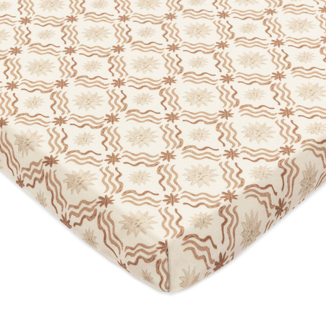 T34333ASR,Babyletto,Nate Berkus x Babyletto All-Stages® Midi Sheet in Autumn Star