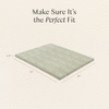 T34333JS,Babyletto,Nate Berkus x Babyletto All-Stages® Midi Sheet in Juniper Stripe