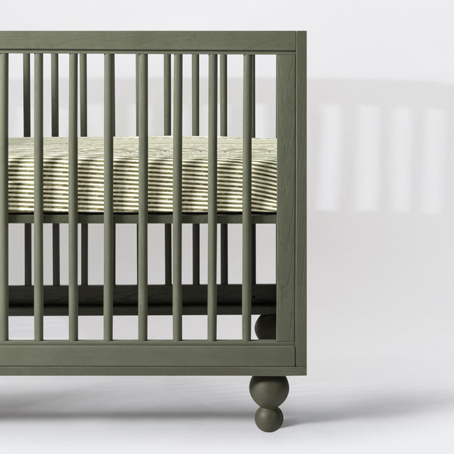 T34333JS,Babyletto,Nate Berkus x Babyletto All-Stages® Midi Sheet in Juniper Stripe