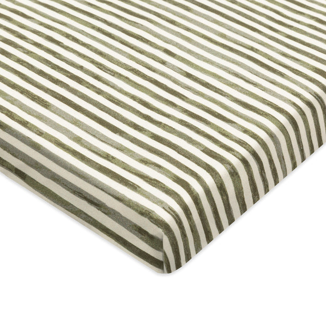 T34333JS,Babyletto,Nate Berkus x Babyletto All-Stages® Midi Sheet in Juniper Stripe