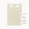 T34334JSR,Babyletto,Nate Berkus x Babyletto All-Stages® Bassinet Sheet in Juniper Star