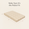 T34336AS,Babyletto,Nate Berkus x Babyletto Mini Crib Sheet in Autumn Stripe