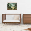 US0300UL,Ubabub,Nifty Clear 3-in-1 Crib in Walnut Finish