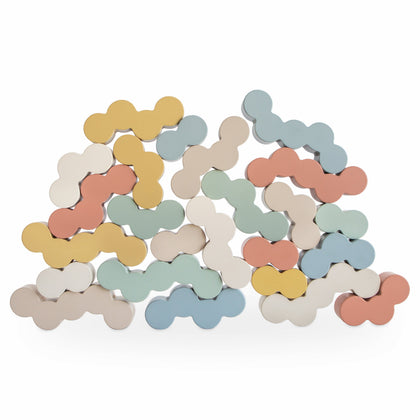 Mushie Wooden Balance Blocks