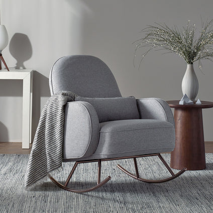 Compass Rocker in Eco-Performance Fabric | Water Repellent & Stain Resistant
