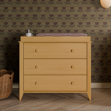Sprout 3-Drawer Compact Changer Dresser with Removable Changing Tray (42