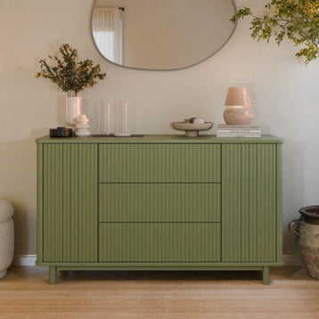 Pogo Tambour Extra Wide Assembled Dresser (58