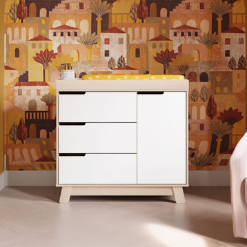 Hudson 3-Drawer Compact Changer Dresser with Removable Changing Tray (40