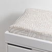 Quilted Changing Pad Cover in GOTS Certified Organic Muslin Cotton