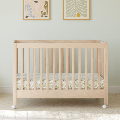 Maki Portable Folding Crib with Toddler Bed Conversion Kit