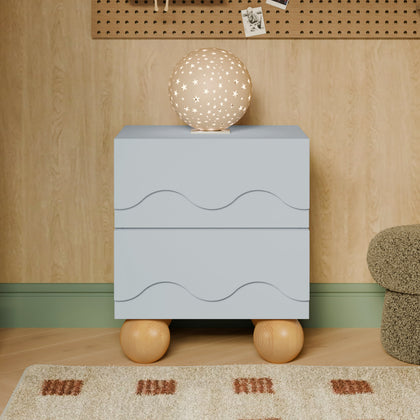 Lido Wave Assembled Nightstand - Retail Exclusive