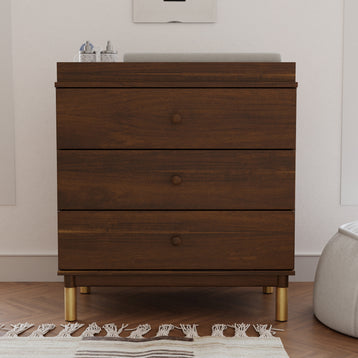 Gelato 3-Drawer Compact Changer Dresser with Removable Changing Tray (34