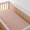 Crib Sheet in GOTS Certified Organic Muslin Cotton