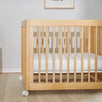 All-Stages Midi Crib Sheet in GOTS Certified Organic Muslin Cotton