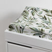 Quilted Changing Pad Cover in GOTS Certified Organic Muslin Cotton