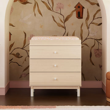 Gelato 3-Drawer Compact Changer Dresser with Removable Changing Tray (34