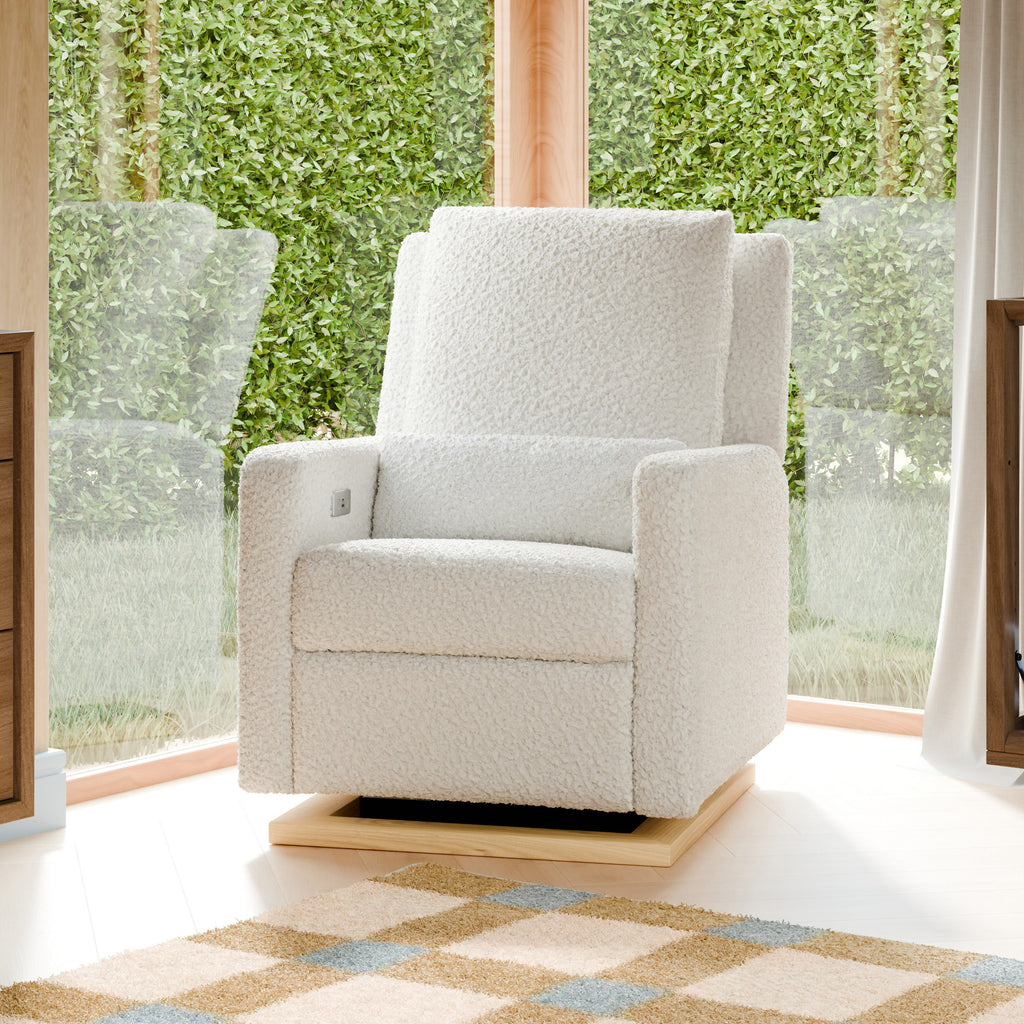 Sigi Electronic Recliner and Glider with USB Port