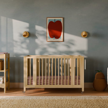 Rolli 9-in-1 Convertible All-Stages® Crib with Bassinet & Toddler Bed Conversion Kits - Retail Exclusive