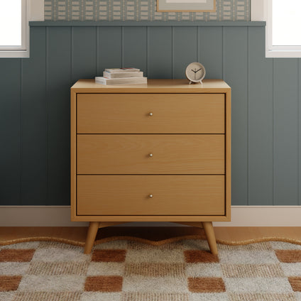 Palma 3-Drawer Compact Assembled Dresser (34")