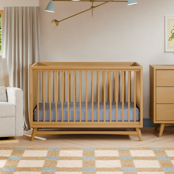 Peggy 3-in-1 Convertible Crib with Toddler Bed Conversion Kit